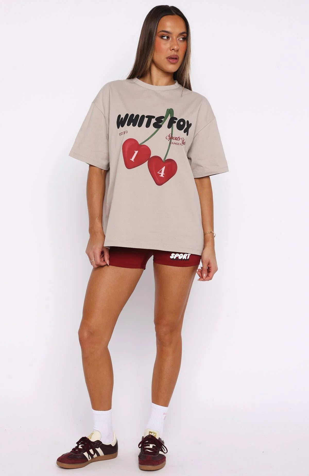 Club 14 Trinity Oversized Tee Moon