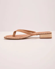 Melisse Embroidered Heeled Sandals