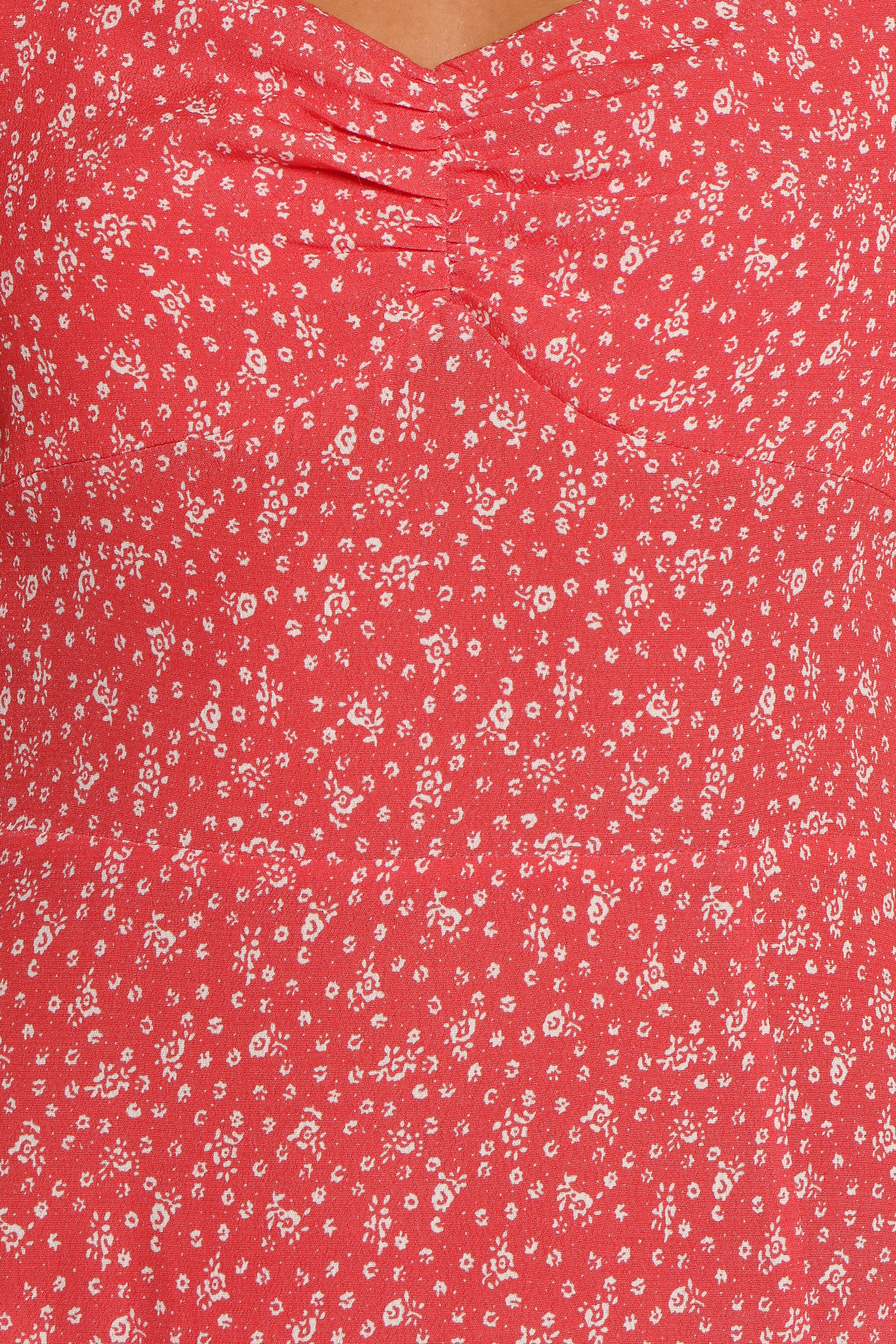Franklin Dress Red Floral