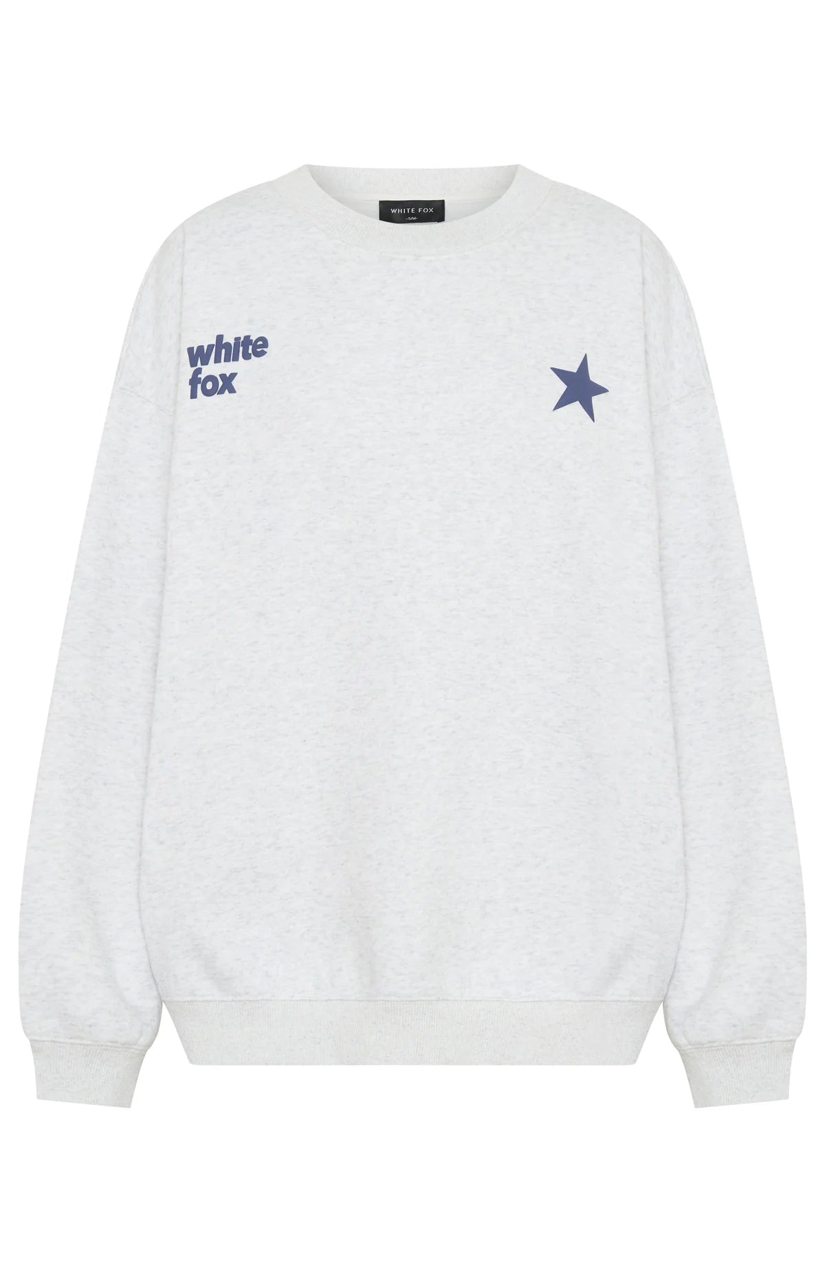 From The Archives Freya Oversized Sweater Grey Marle