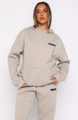 Club 14 Trinity Oversized Hoodie Moon