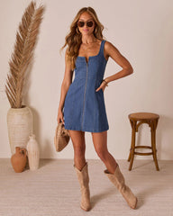 Kallena Denim Mini Dress