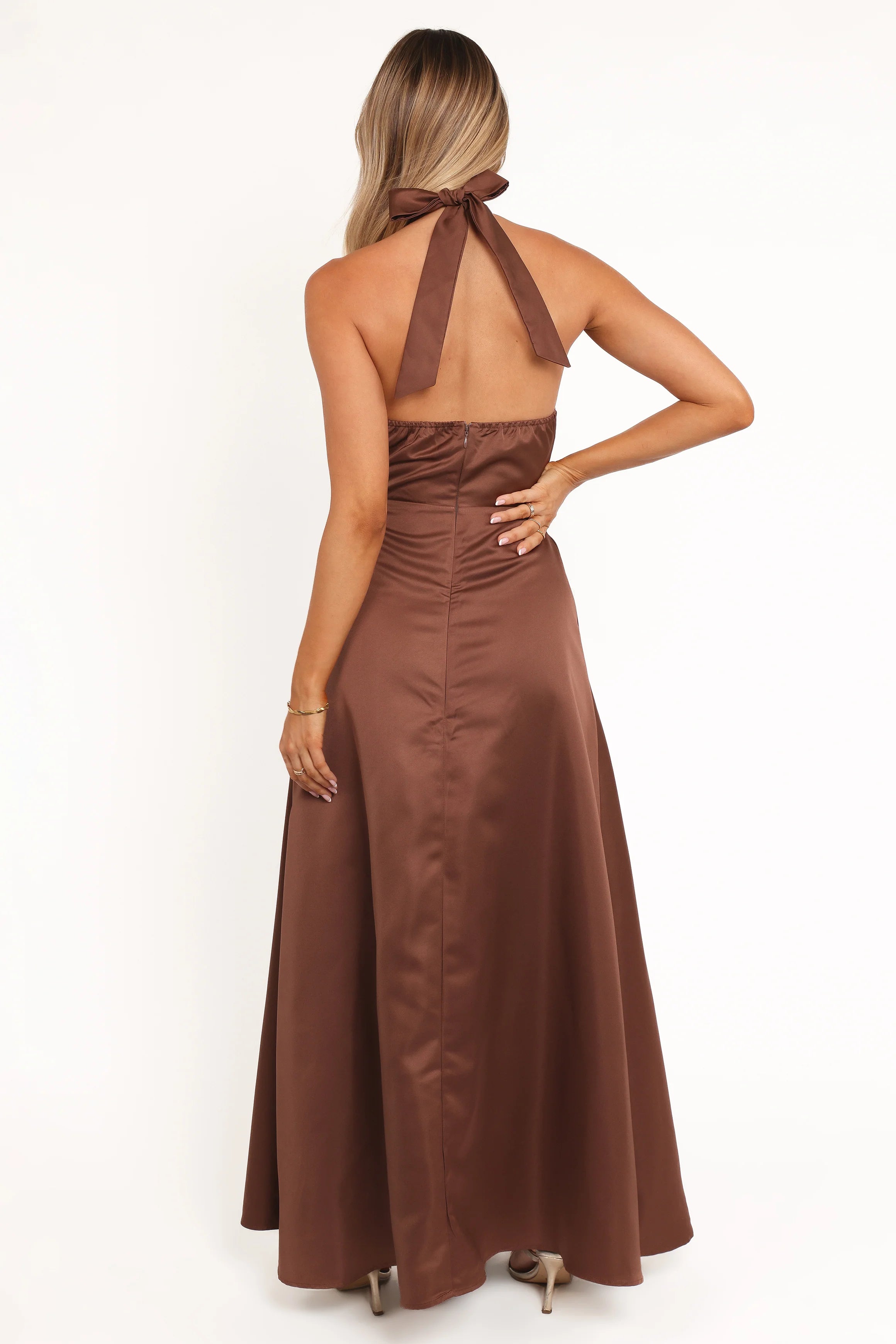 Norva Maxi Dress Brown