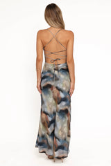 Olsen Maxi Dress Multi Print