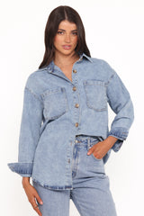 Anicia Denim Shirt Light