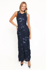 Ravina Maxi Dress Blue