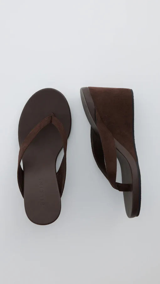 Ravyn Heel Dark Cacao Suede