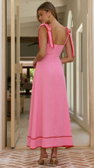 Beverly Maxi Dress Pink