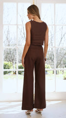 Karah Pants Brown