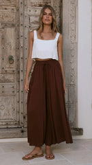 Belinda Pants Chocolate