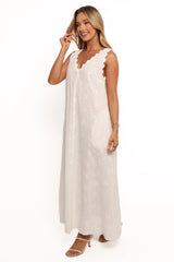 Gabriella Maxi Dress White