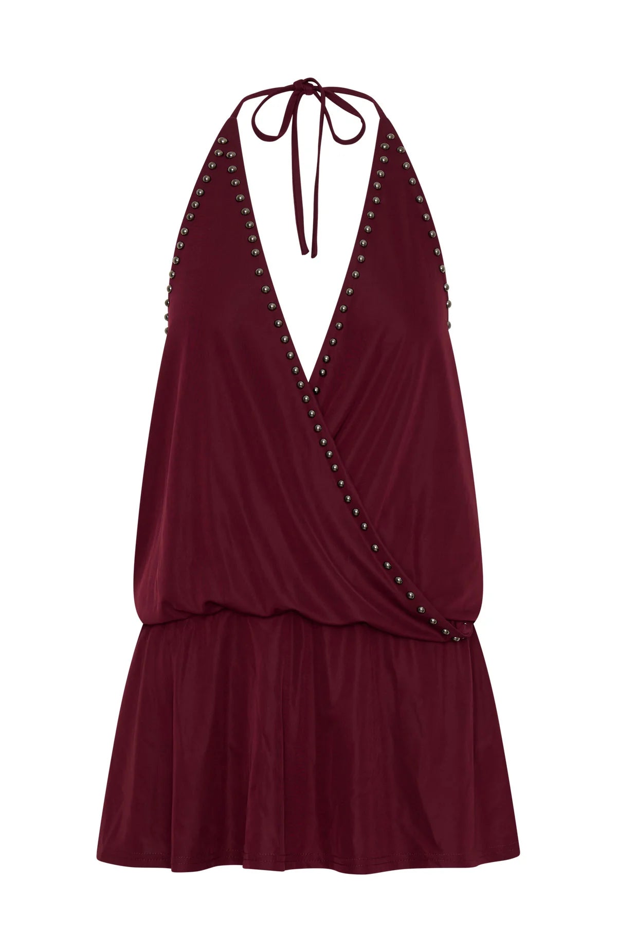 Favourite Moment Mini Dress Cherry Cola