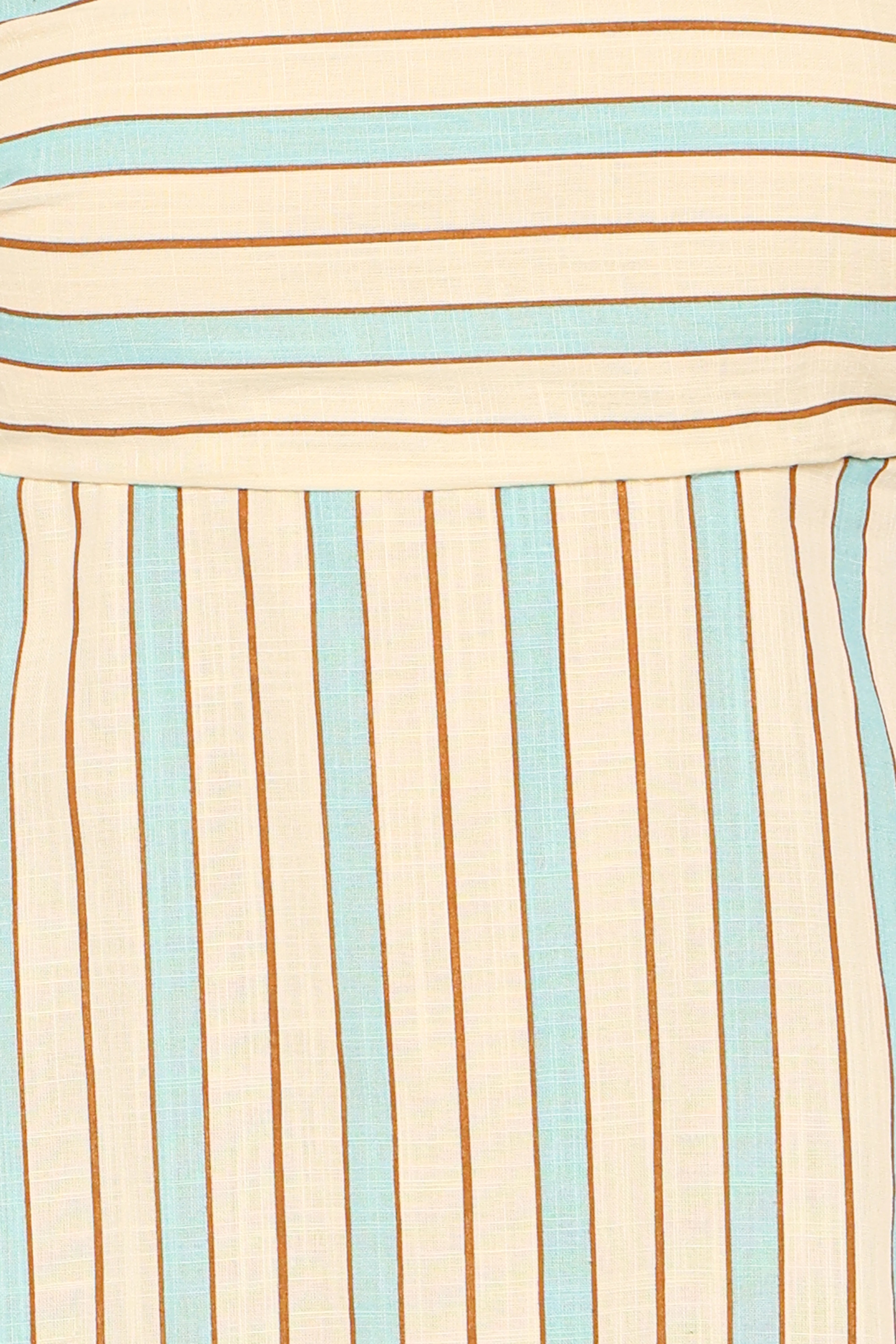 Brea Maxi Dress Green Stripe