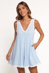 Aoife Romper Light Blue