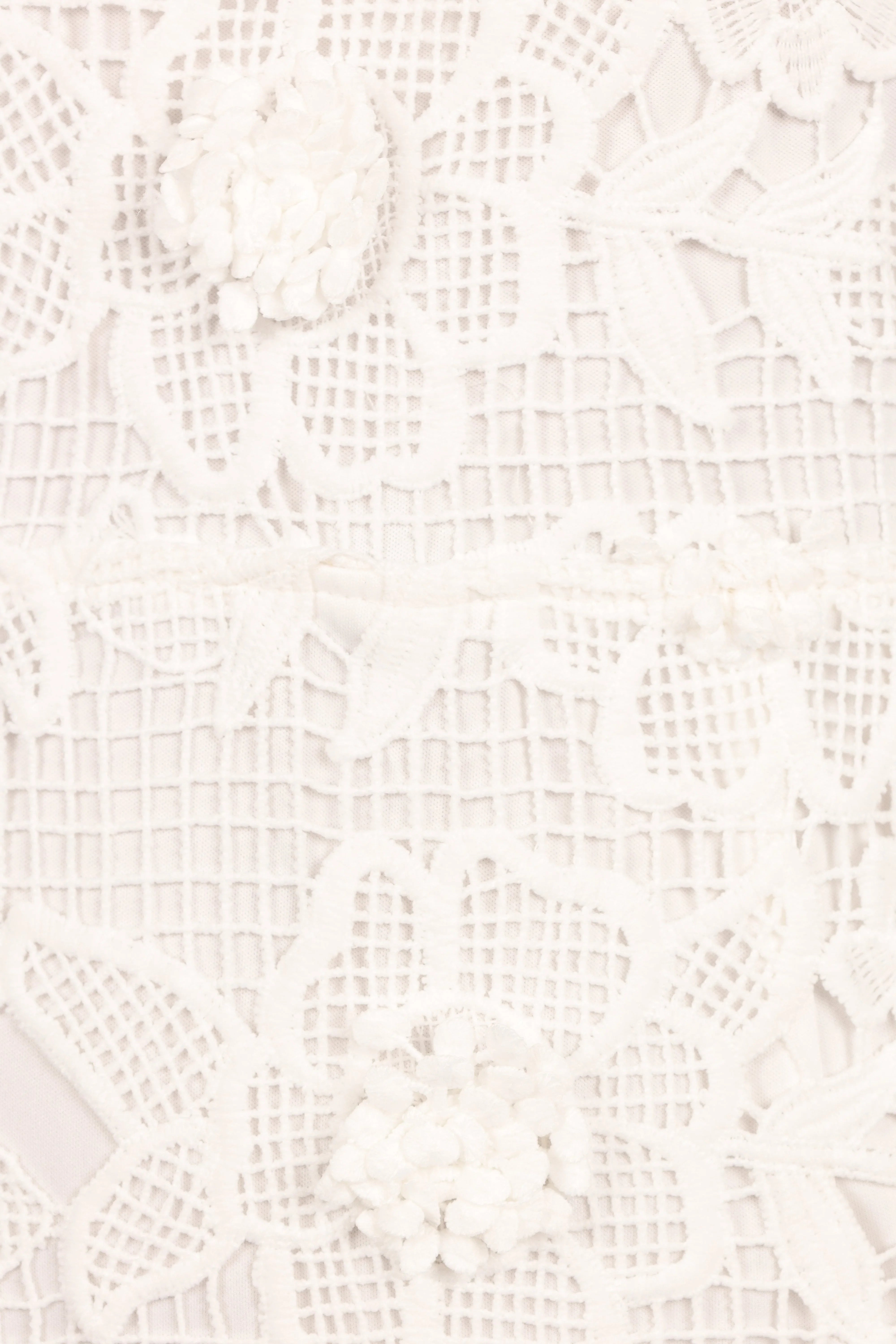 Adalyn Halterneck Midi Dress White