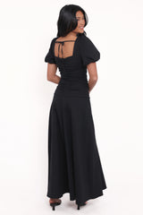 Denver Midi Dress Black