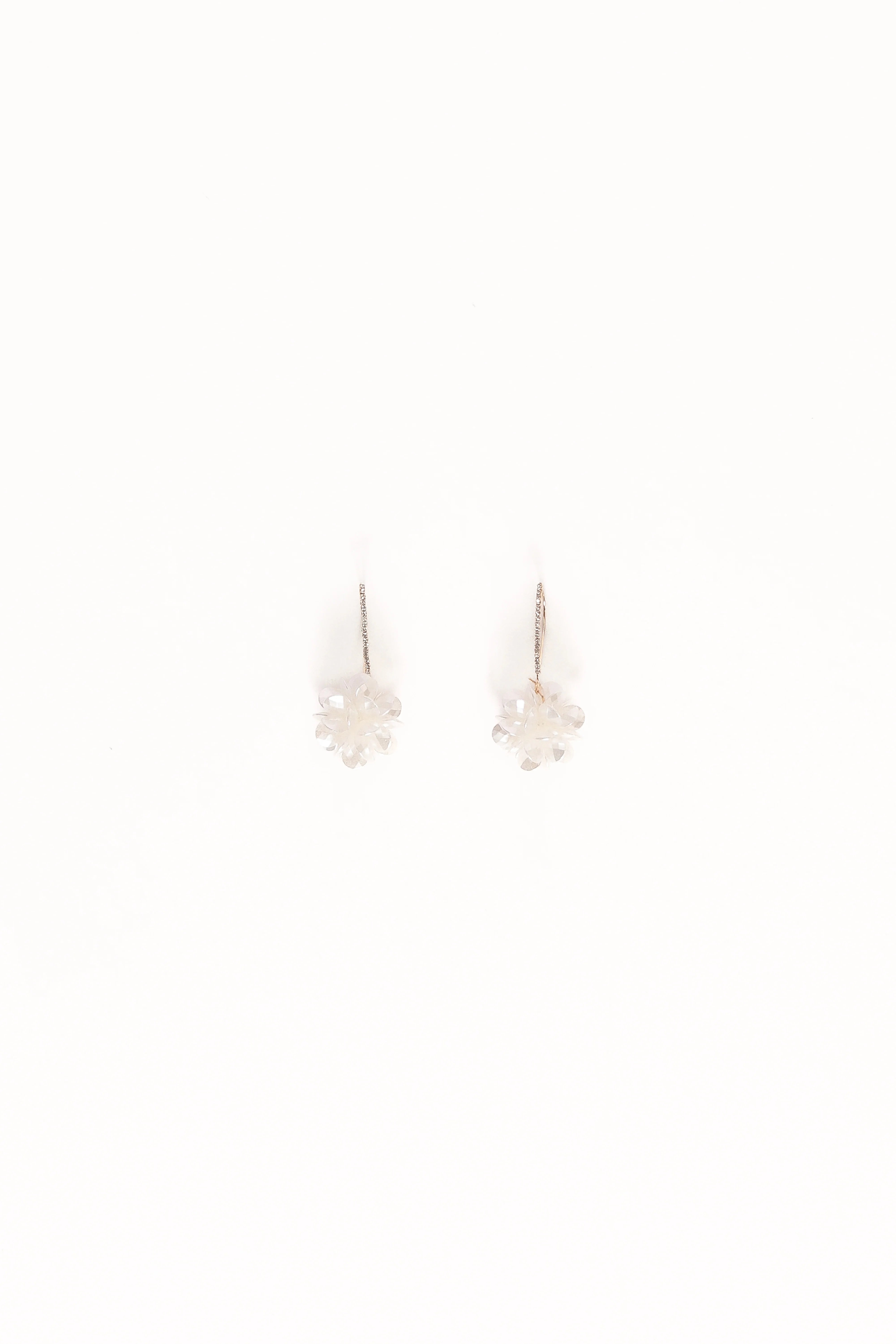 Katia Earrings White