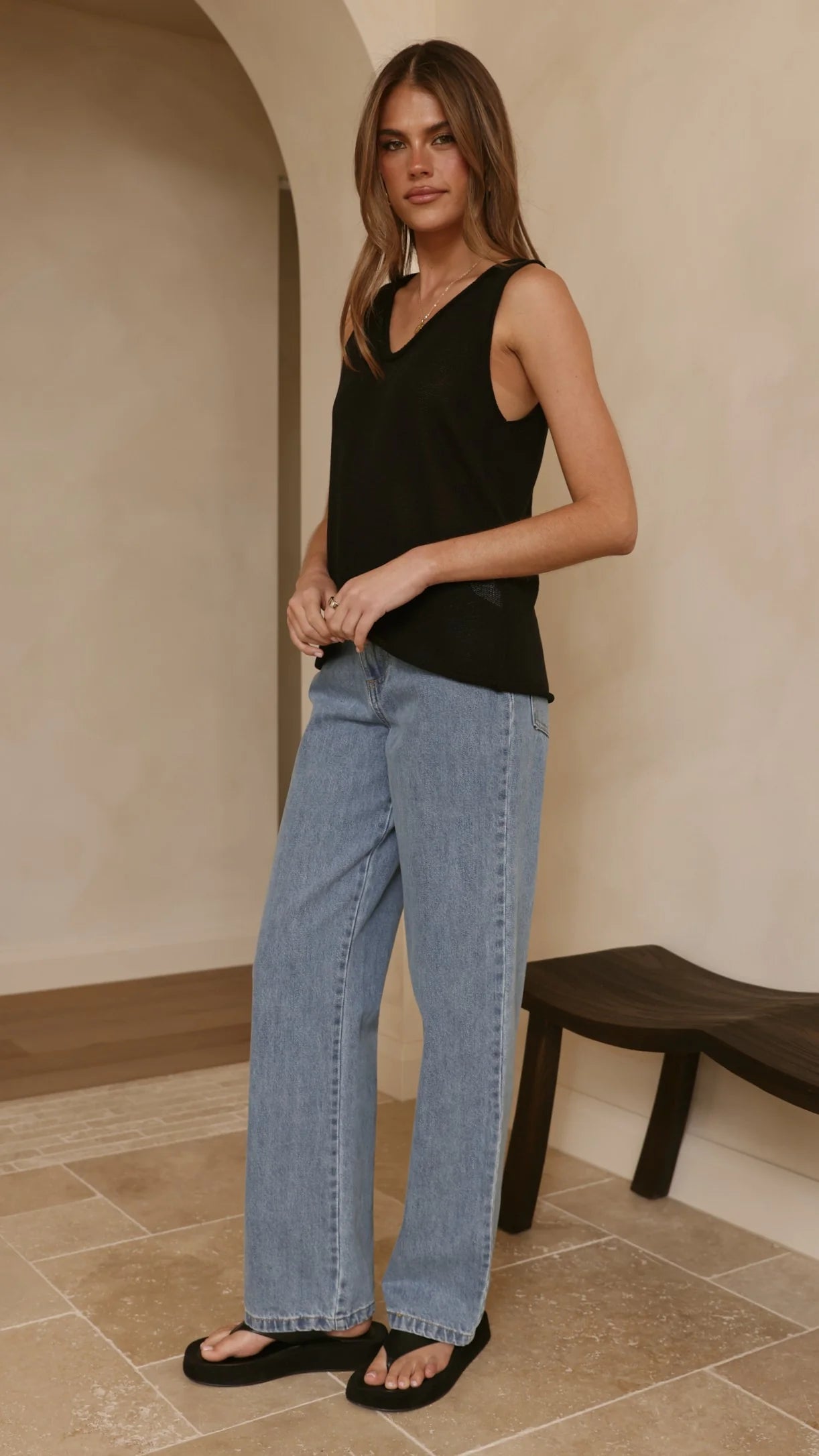 Zaeli Jeans Mid Blue