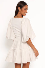 Meredith Mini Dress White