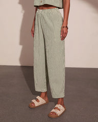 Dockside Days Striped Wide Leg Pants