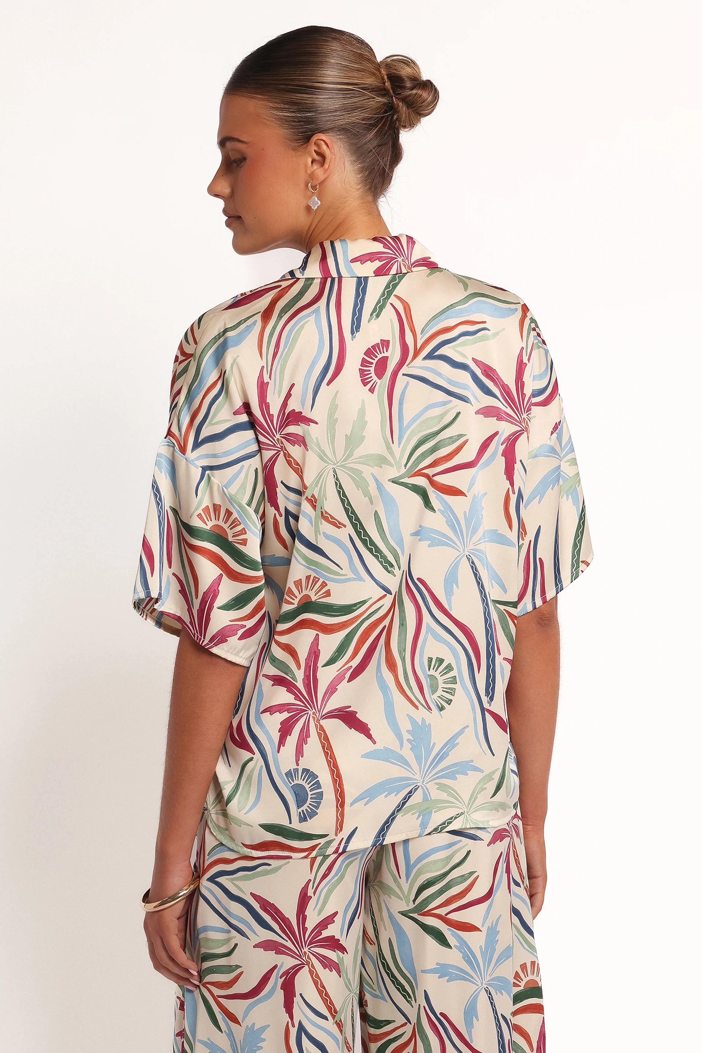 Illoura Short Sleeve Shirt Tahitian Tide