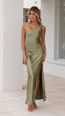 Victoria Maxi Dress Olive