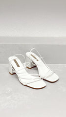 Yachi Heels White