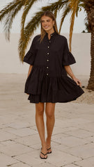 Viola Mini Dress Black