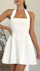 Peyton Mini Dress White