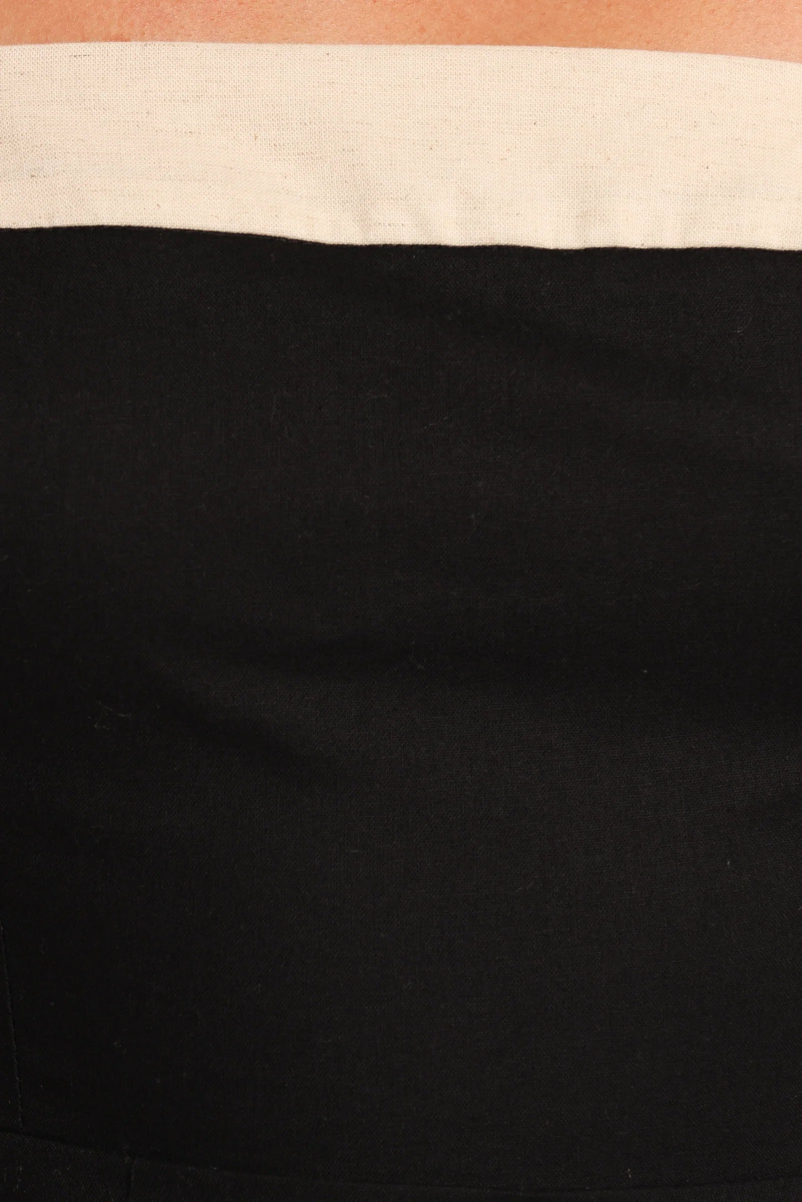 Olinda Mini Dress Black Cream