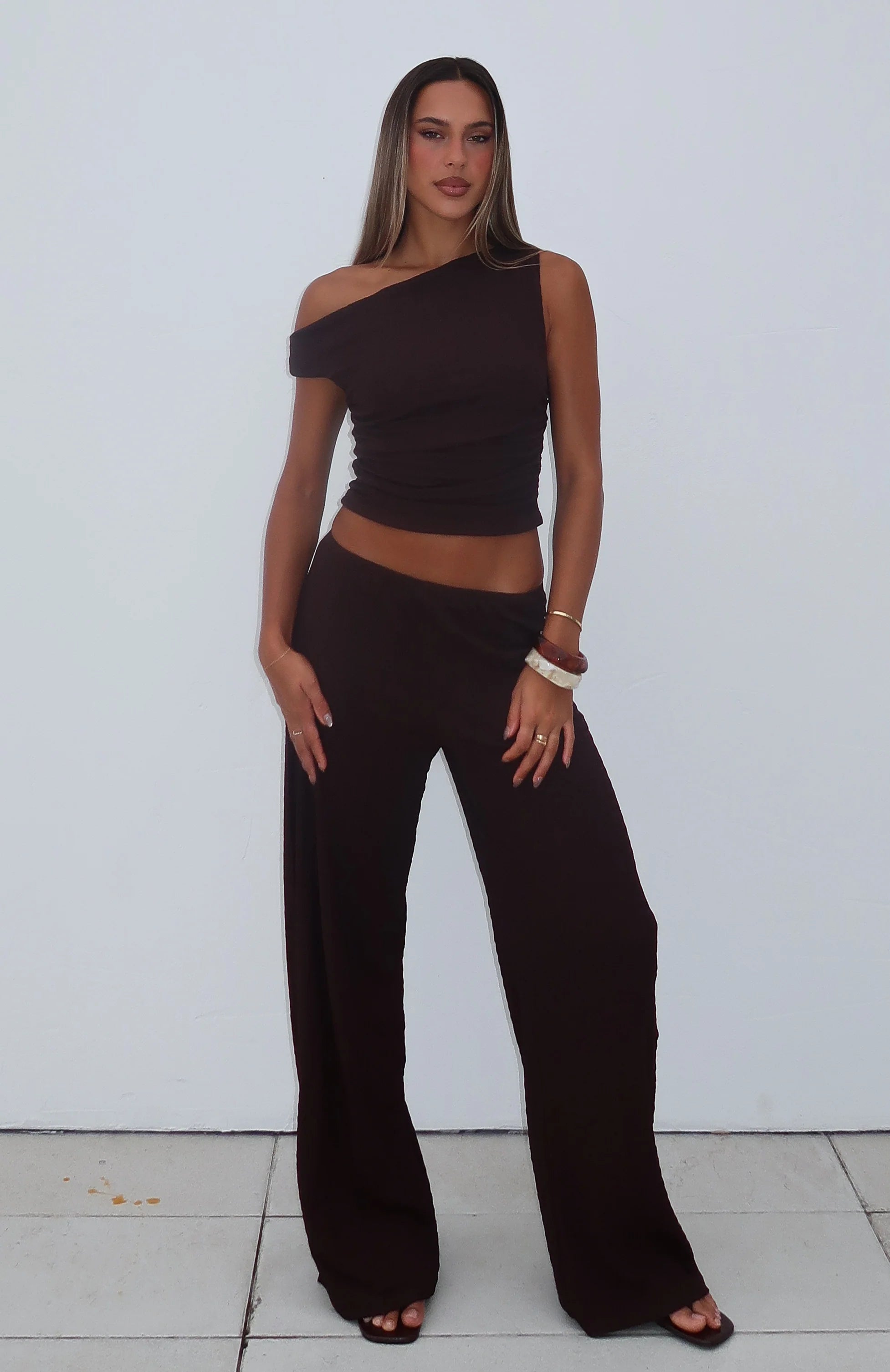 Turn Heads Fast Pants Chocolate