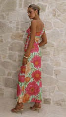 Kourt Maxi Dress Spring Floral
