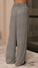 Zoelle Pants Black Gingham
