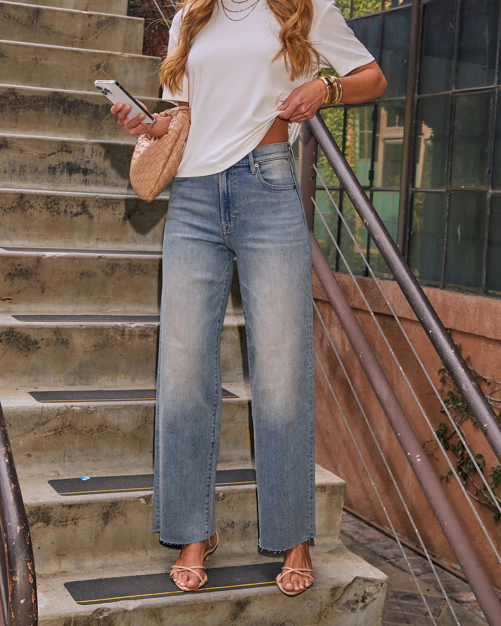 VICI Icon Super Stretch High Rise Straight Jeans