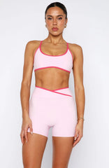 Relentless Sports Bra Marshmallow Pink