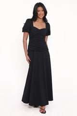 Denver Midi Dress Black