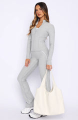 Maxton Nylon Shoulder Bag Cream