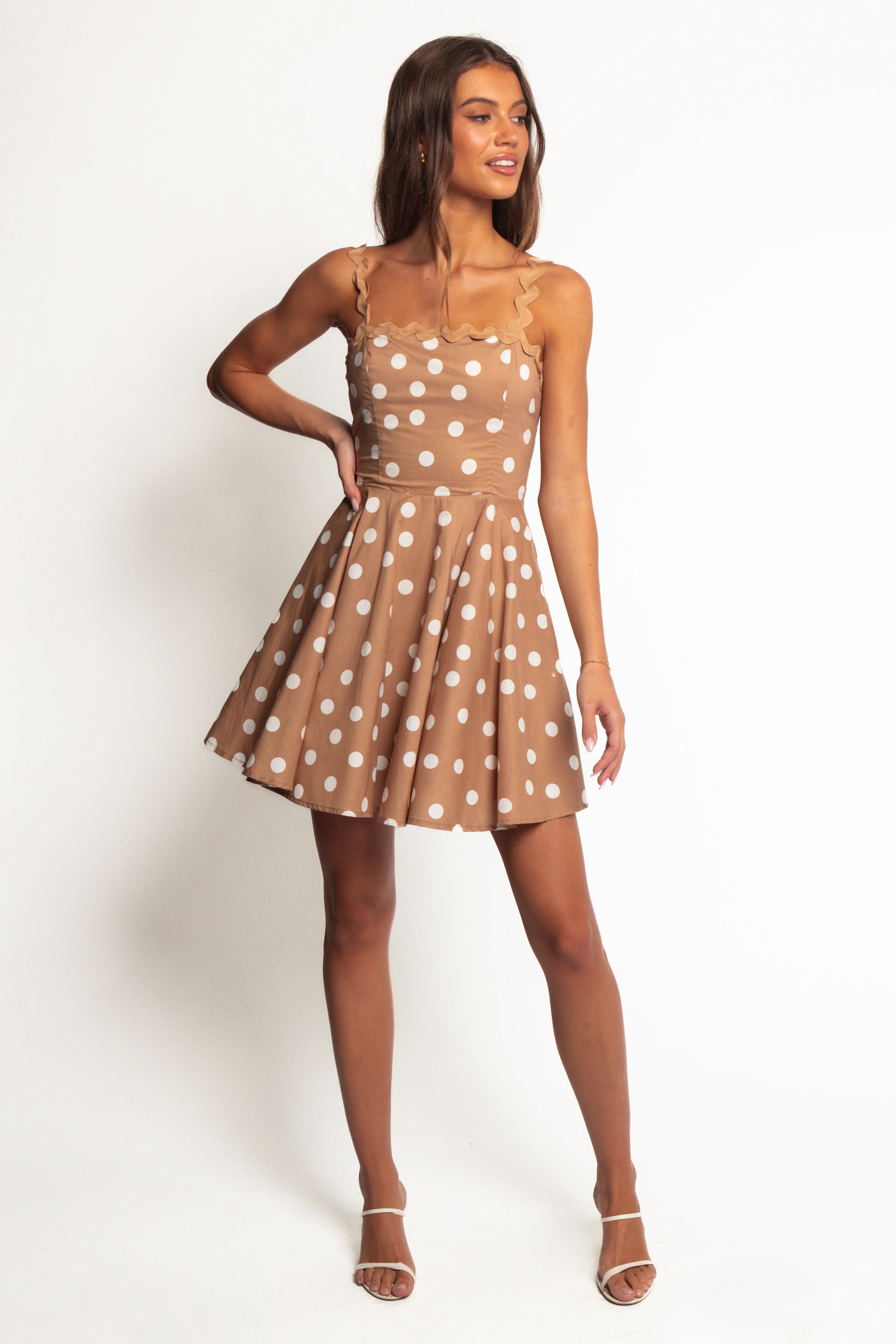 Teaghan Mini Dress Light Mocha