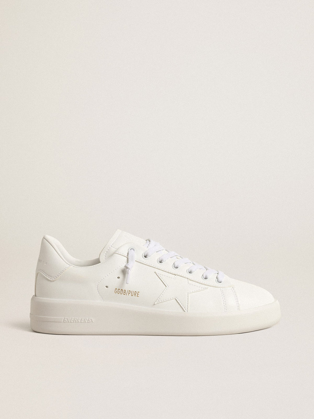 Men’s bio-based Purestar with white star and heel tab
