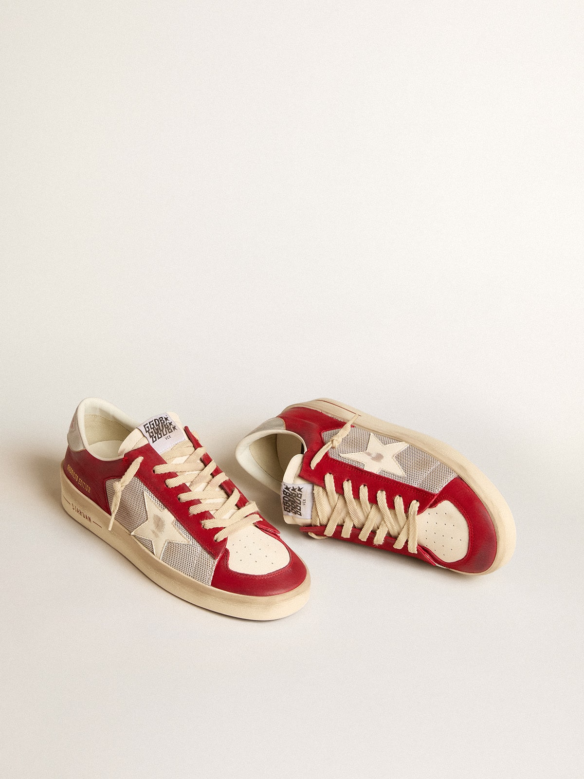 Men's Stardan LTD in mesh and nubuck with nappa star and leather heel tab