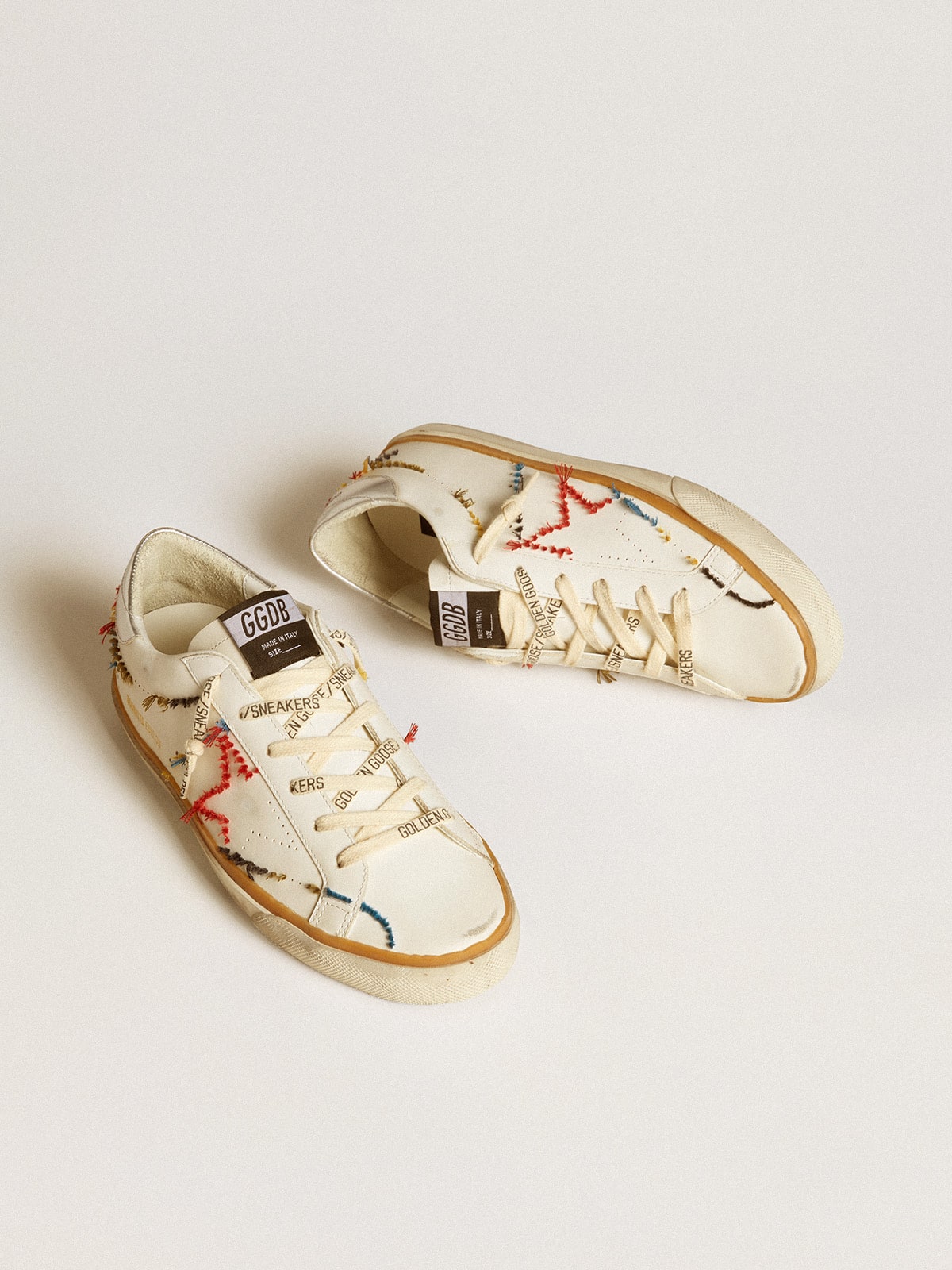 Women’s Super-Star LTD with perforated star and metallic leather heel tab
