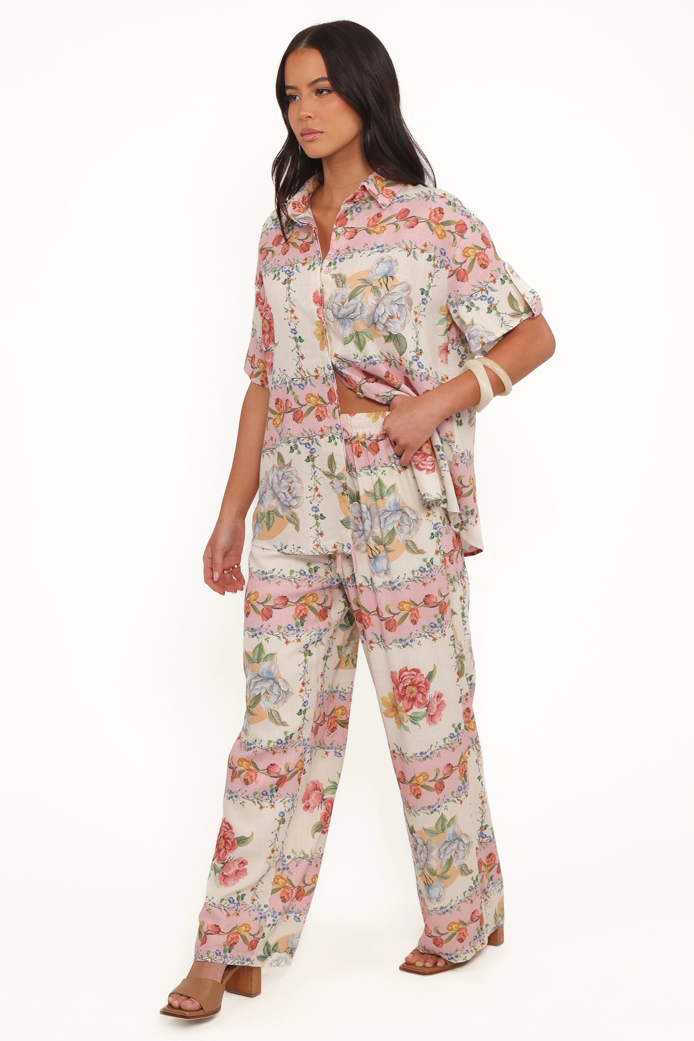 Cascais Pants Rose Tile