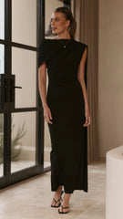 Delilah Maxi Dress Black