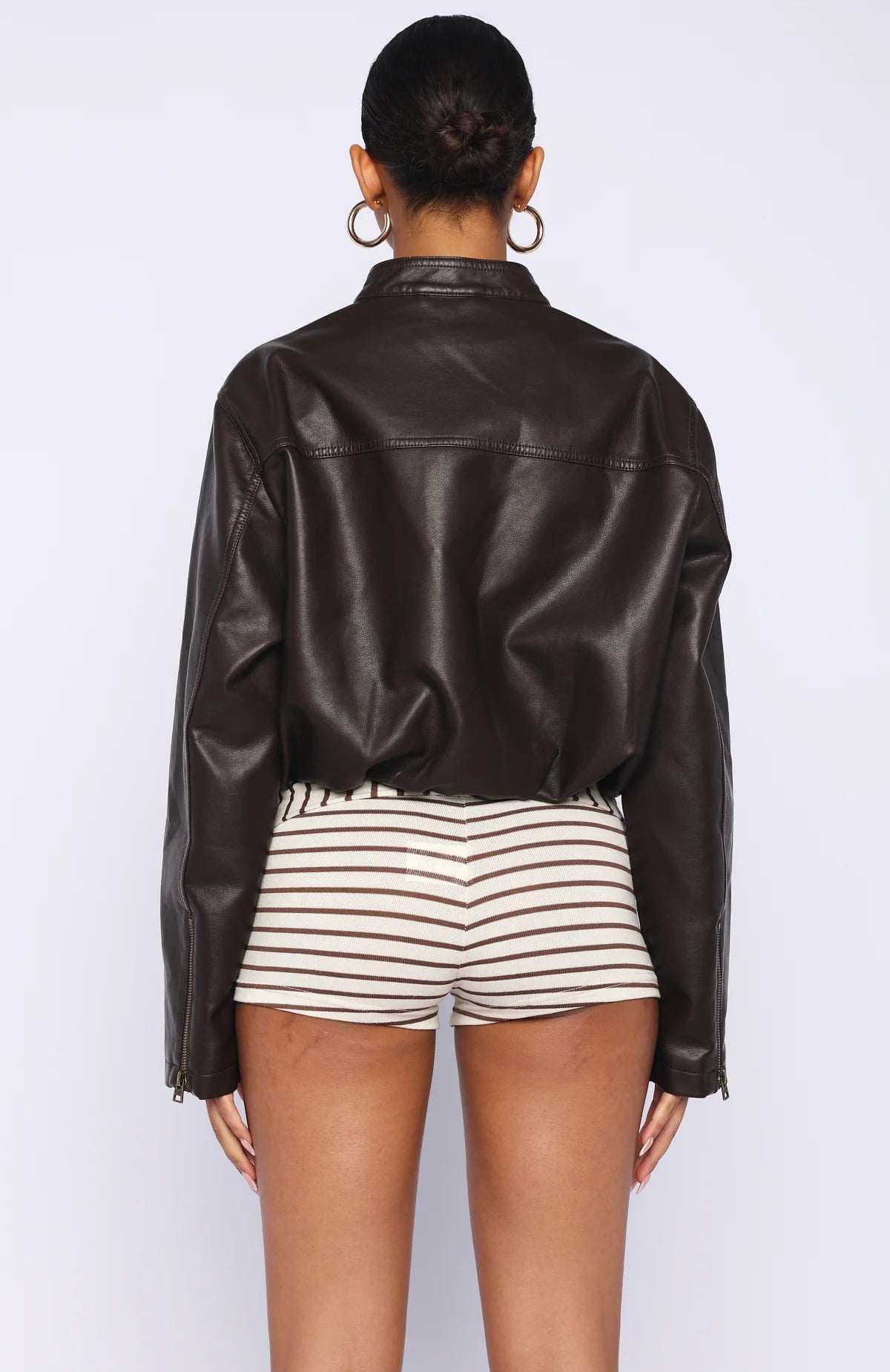 Put In Effort Jacket Chocolate