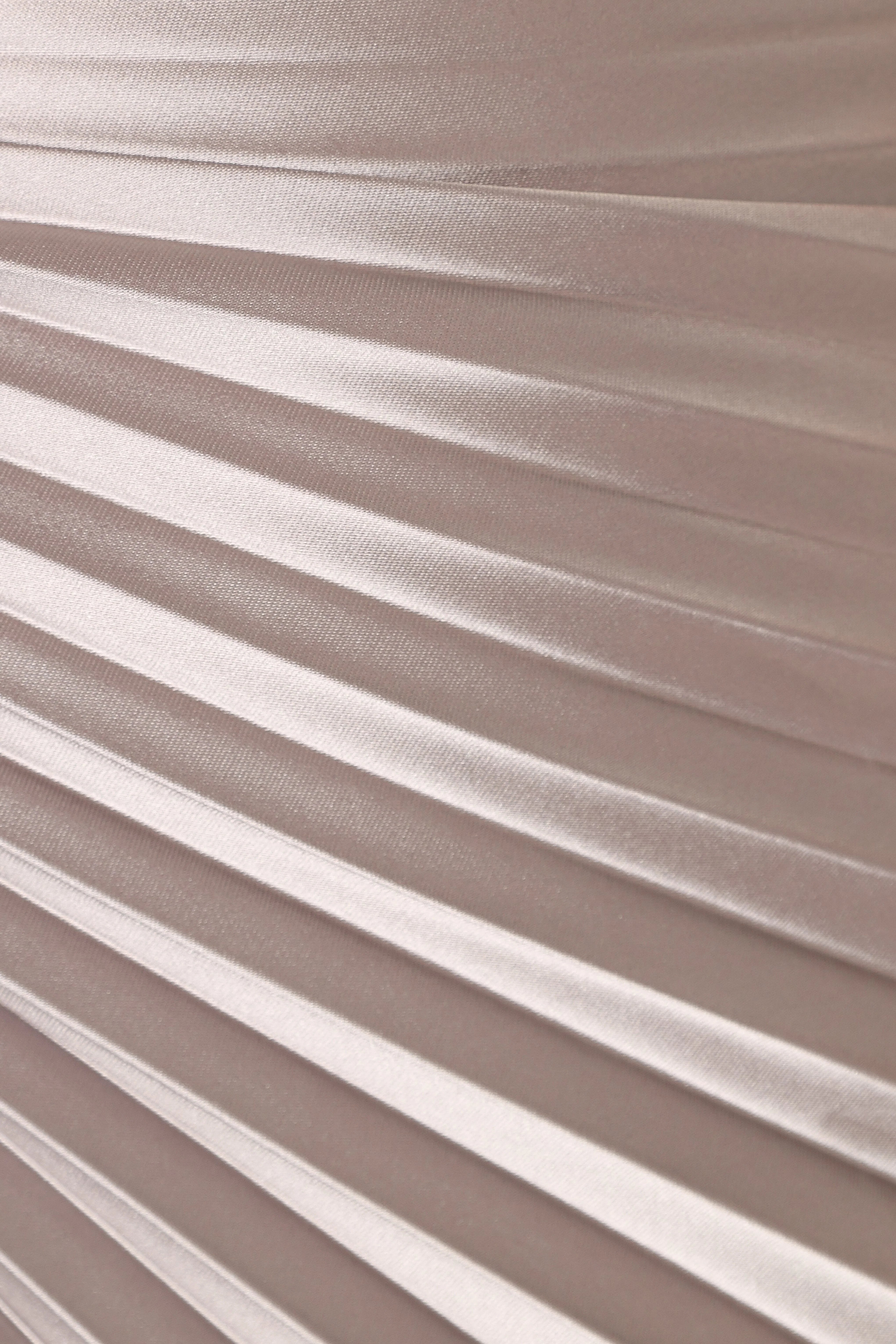 Kleo One Shoulder Maxi Dress Silver