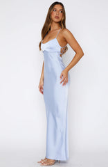 Its Not The Same Maxi Dress Baby Blue