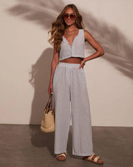 Perfect Streak Striped Crop Top