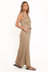 Giselle Skirt Set Beige