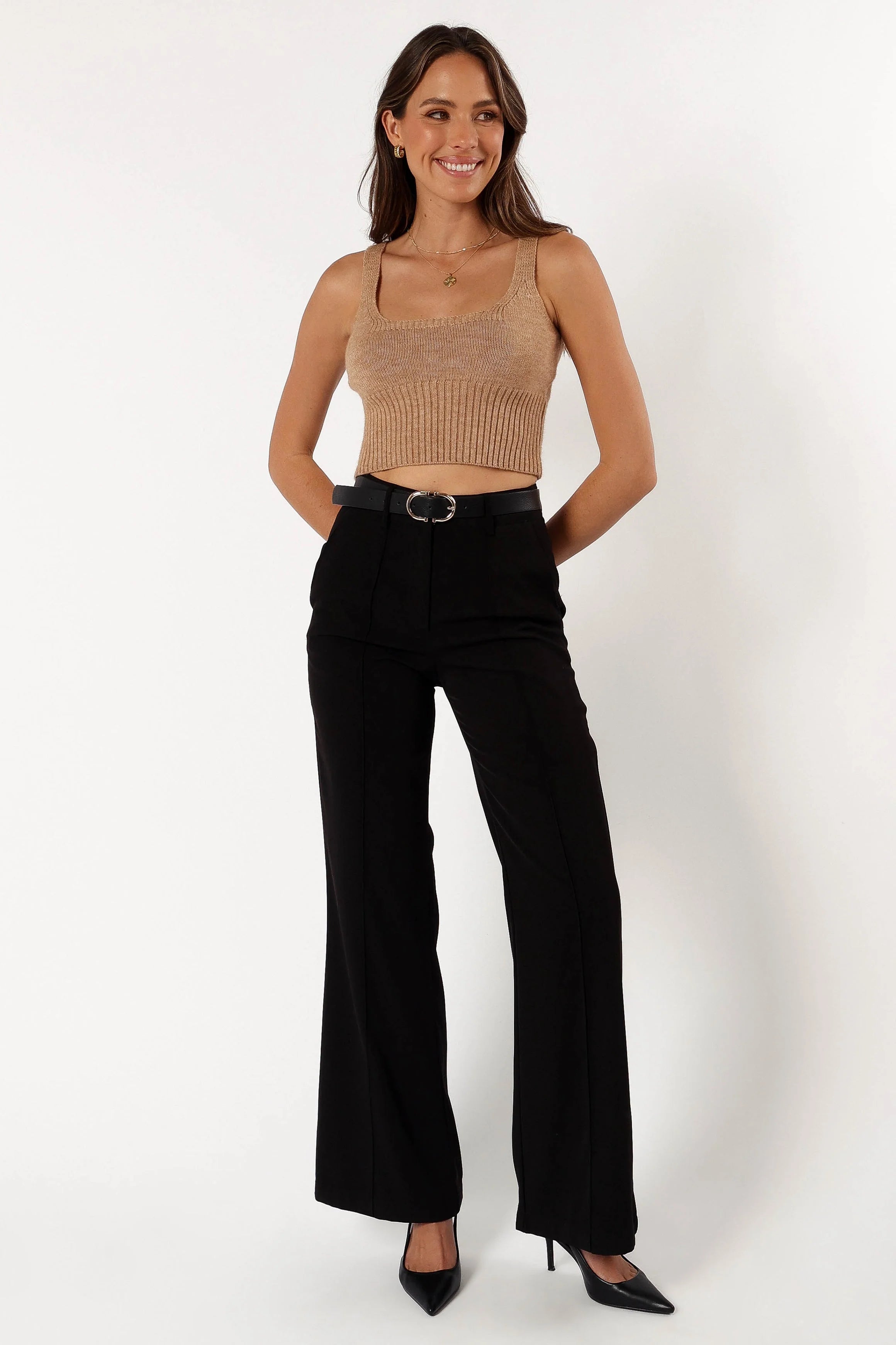 Isabel Sweater Top Beige