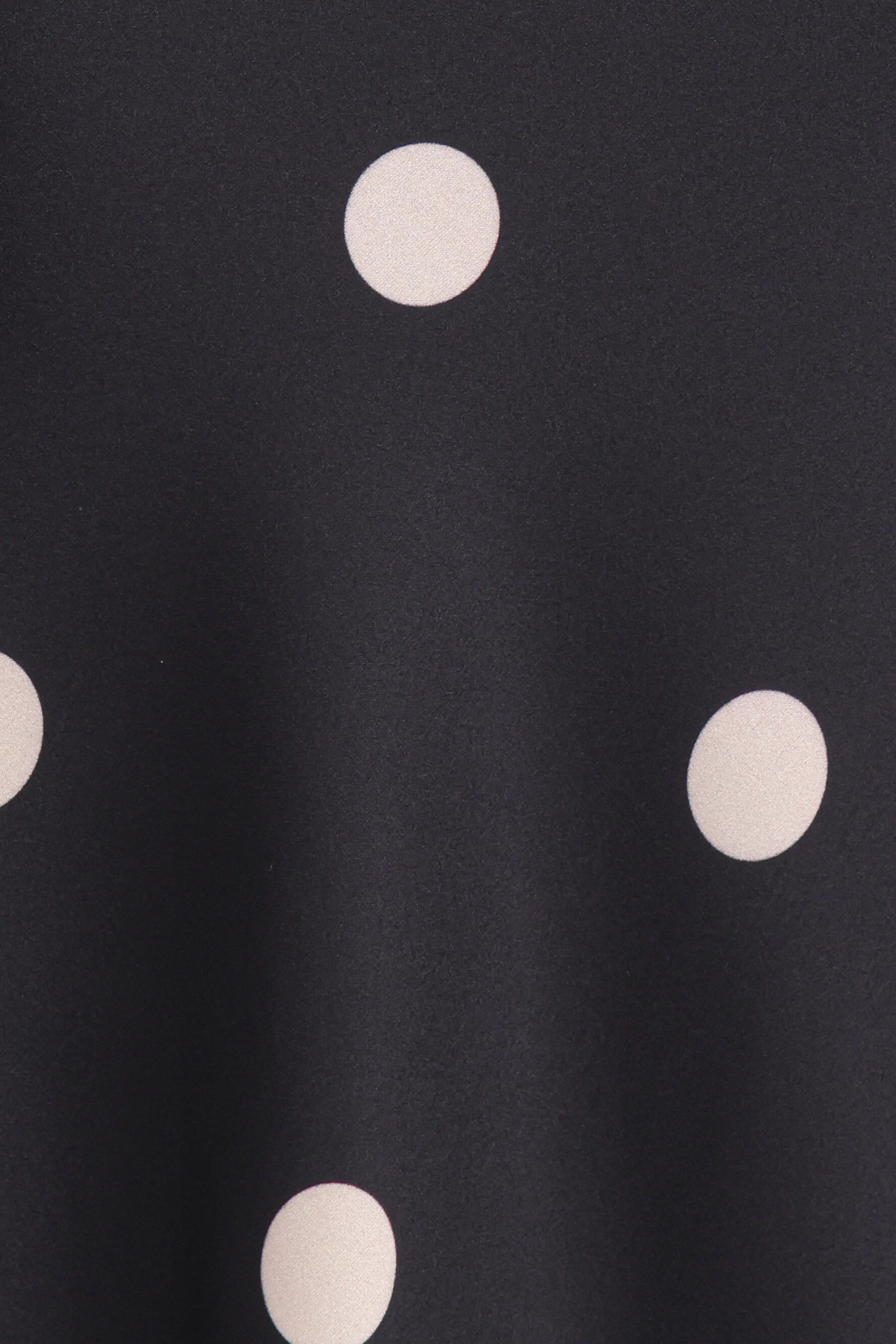 Jutta Strapless Maxi Dress Black Polka Dot